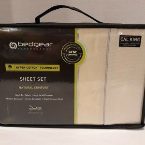 Bedgear Hyper Cotton Sheet Set California King New